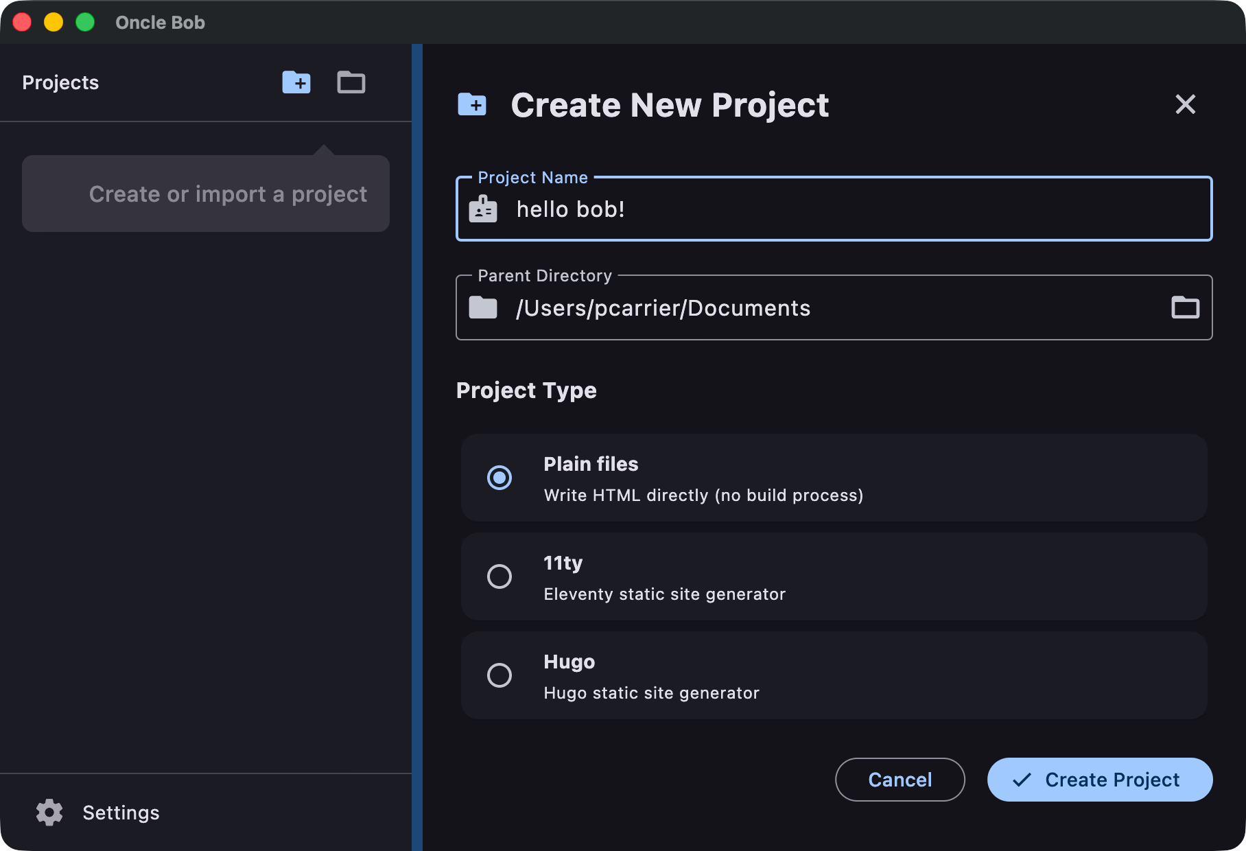 App preview showing deployment screen